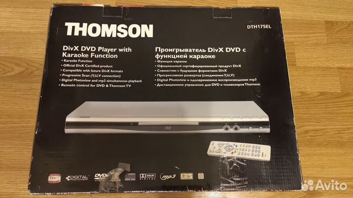 DVD плеер thomson с караоке