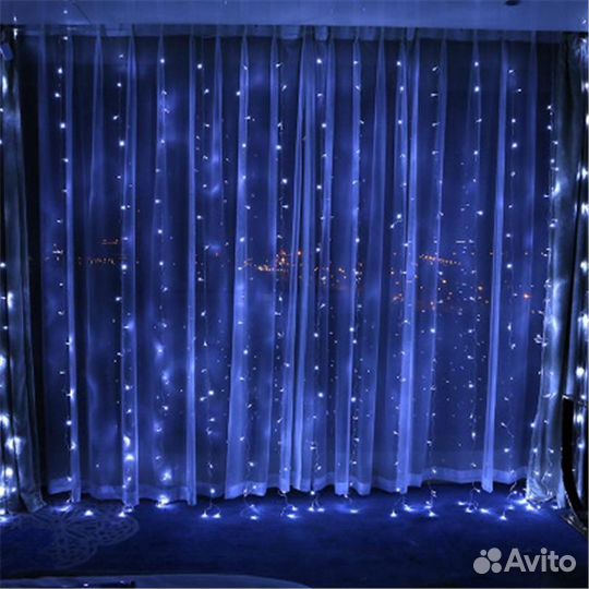 Гирлянда штора 3х2.5