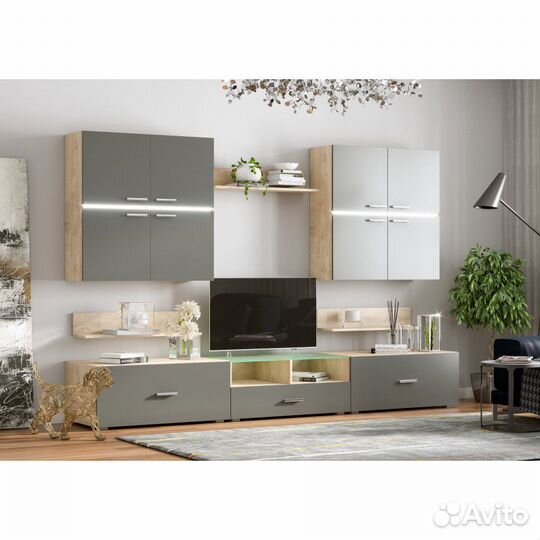 Стенка Кения Люкс мдф софт