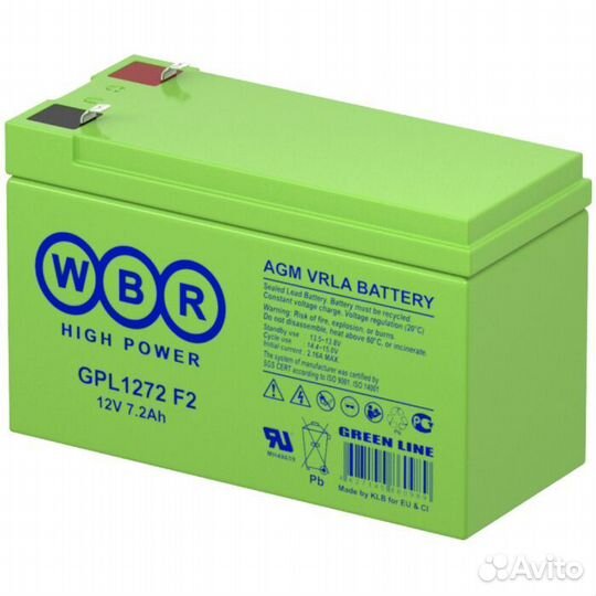 Аккумуляторная батарея WBR GP 1272 F2
