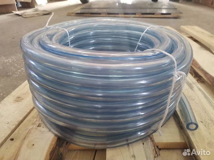 Шланг пвх молочный прозрачный 14х24