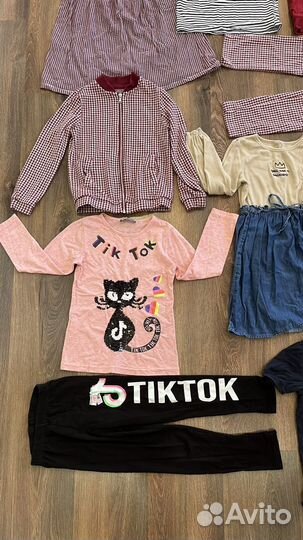 Одежда пакетом для девочки 122