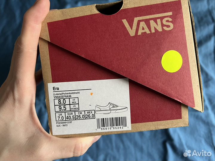 Кеды Vans