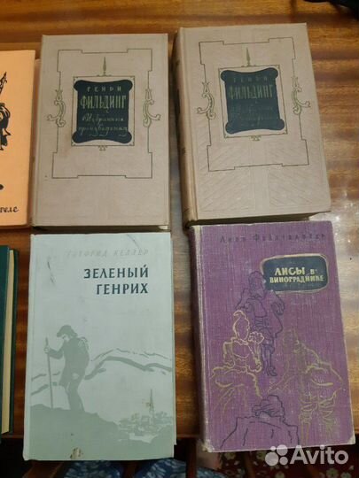Книги зарубежных авторов. Есть редкие 50-х гг