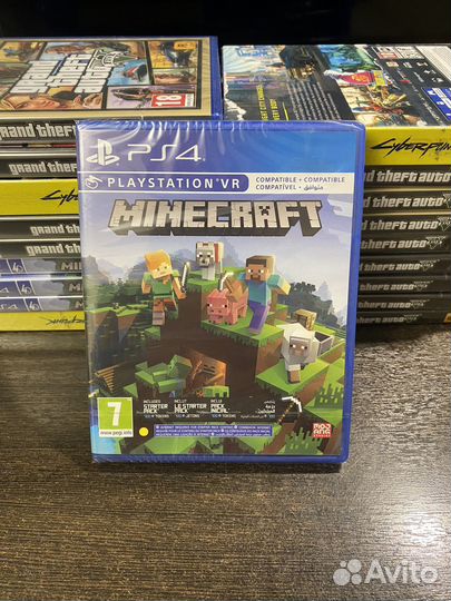 Minecraft (Sony PS4,PS5 русская версия)