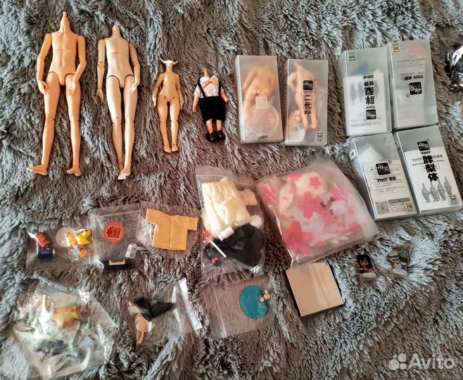 Тела для кукол/фигурок + аксессуары