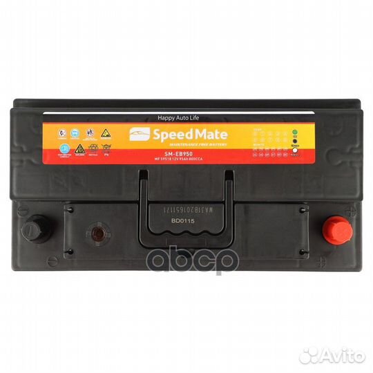 АКБ speedmate Excell 12V 95Ah 800A 353x175x190