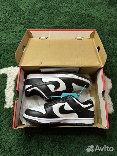 Nike dunk low retro white black оригинал