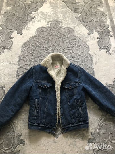 Джинсовая куртка levis sherpa