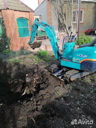Услуги мини экскаватора