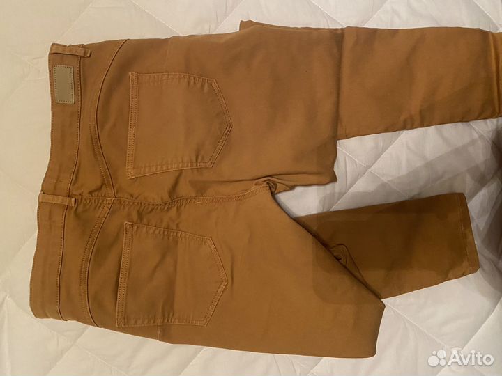 Брюки женские желтые (горчичные)