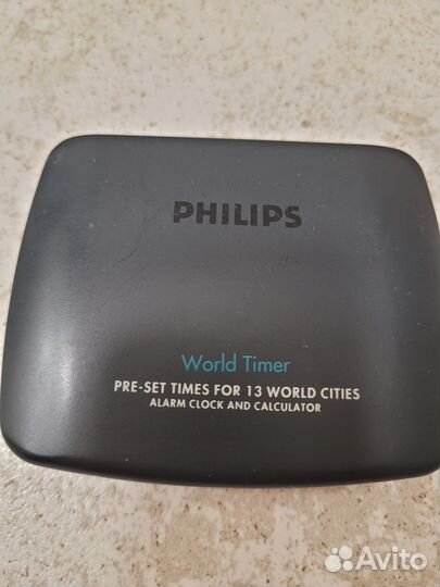 Калькулятор и будильник philips