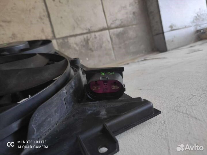 Вентилятор радиатора Volkswagen Eos, 2009