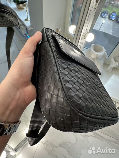 Сумка мужская натуральная кожа Bottega Veneta