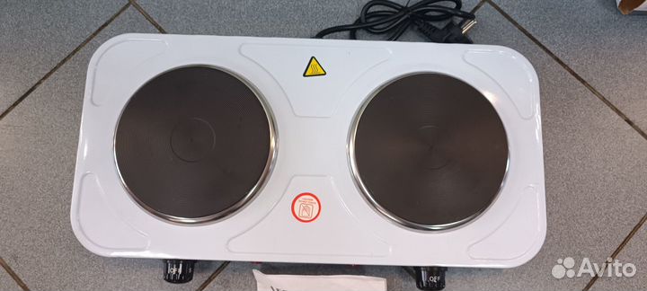 Плитка электрическая двухконфорочная Leben