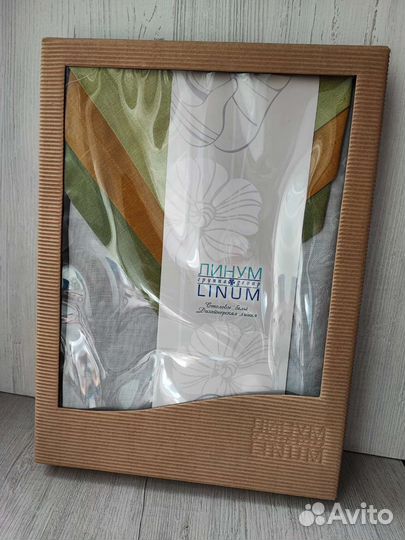 Скатерть новая льняная