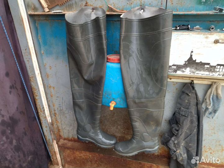 Сапоги резиновые мужские 42