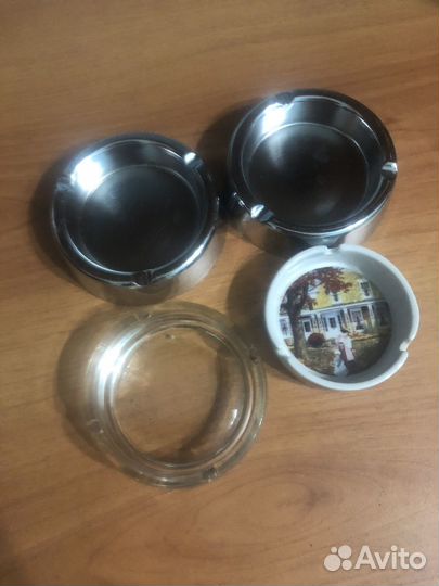 Пепельницы 4 штуки