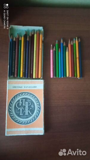Цветные карандаши СССР