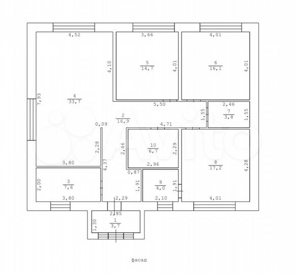 Коттедж 130 м² на участке 6,2 сот.
