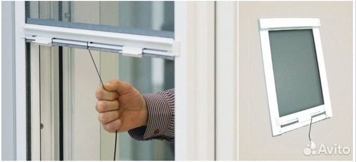 Москитные сетки, плиссе, рулонные сетки