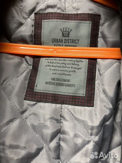 Пальто мужское черное