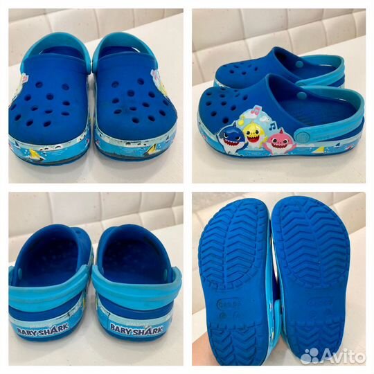 Б/у сабо Crocs c9 Холодное сердце