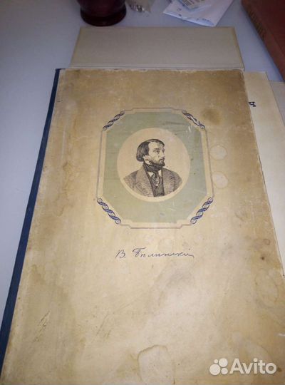 Книга 1955г Белинский в портретах,илюстрациях