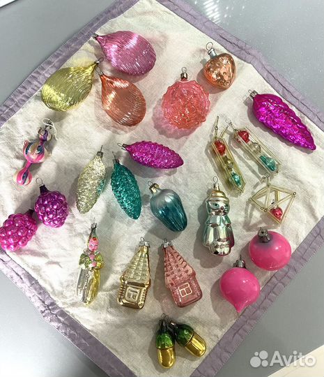 Елочные игрушки СССР