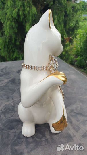 Статуэтка Кошка фарфор