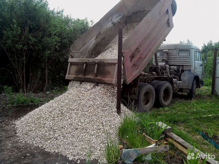 Щебень для отсыпки