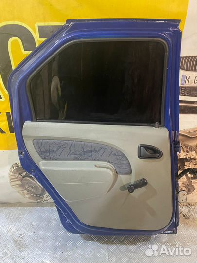 Дверь Рено Логан задняя левая в сборе