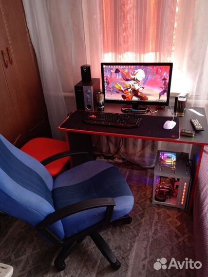 Игровой компьютер в сборе