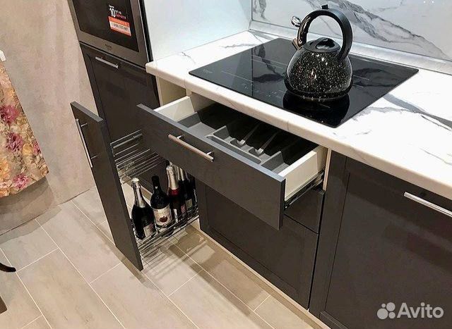 Черная кухня новая