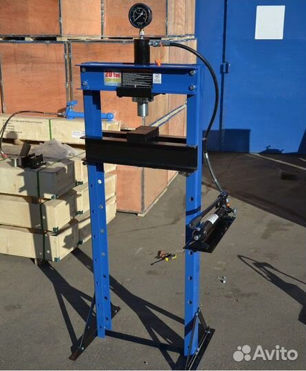 Пресс гидравлический 20 тонн напольный ручной