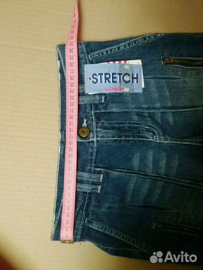 Модные джинсовые брюки на девочку.новые