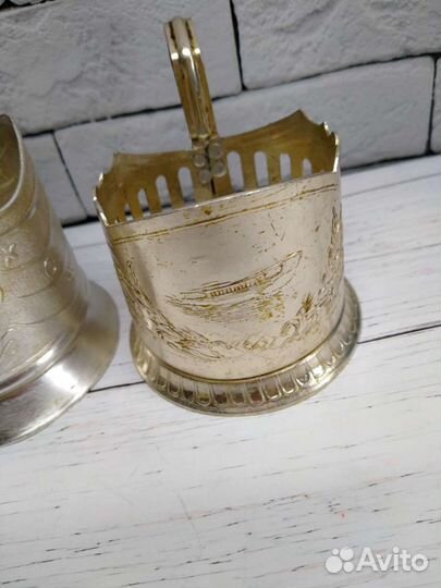 Подстаканники и кружка СССР