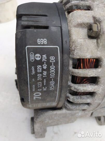 Б/У Генератор Европа bosch 70A 95AB10300DB ford