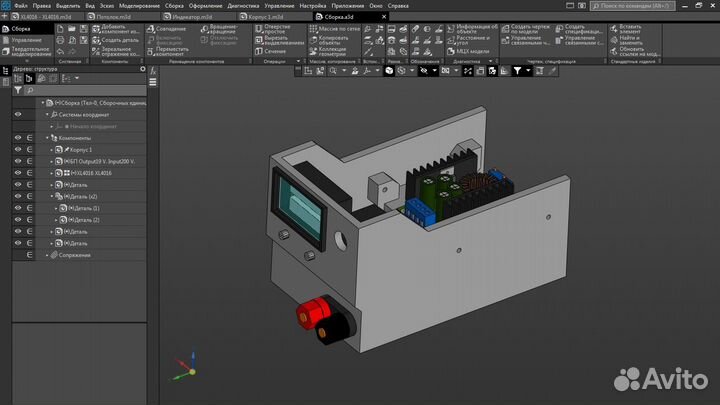 Чертежи autocad, компас 3D