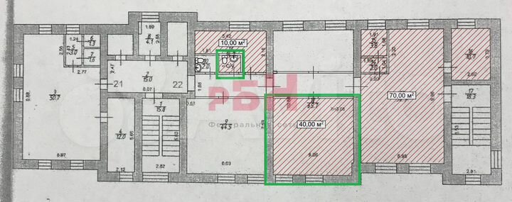 Офисы от 40 до 110 м²