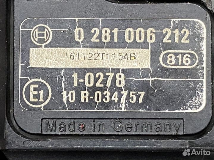 0281006212 Датчик давления наддува