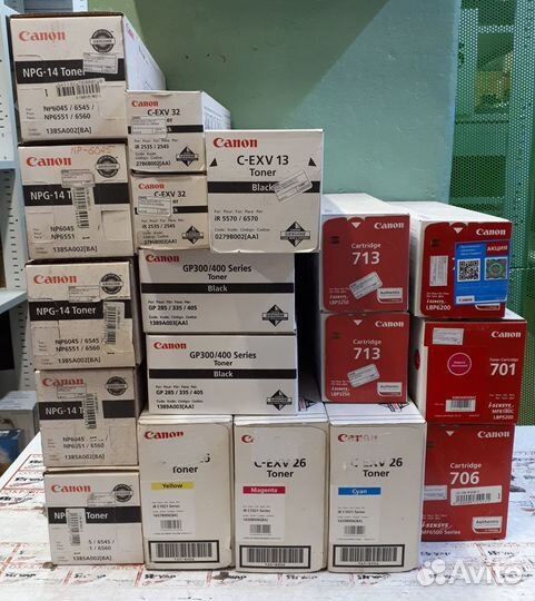 Картриджи для принтеров, оригинал