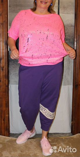 Италия. Лето.Жара.Бомическая яркая футб. р.48-56