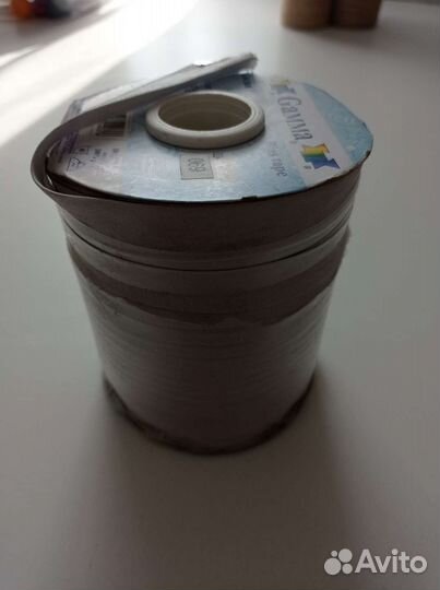 Косая бейка 18 мм светло-серый