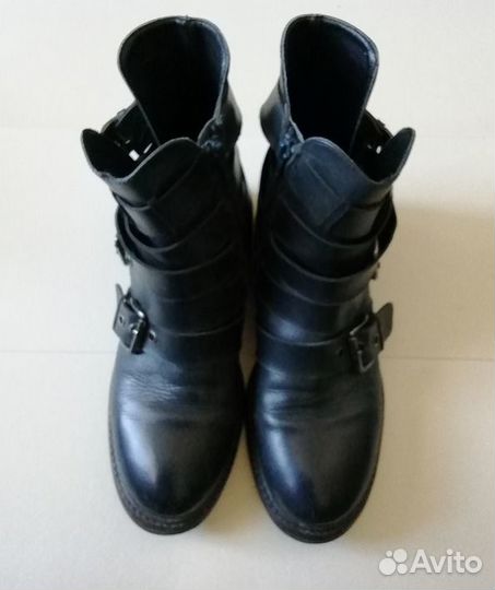 Ботинки кожаные 38