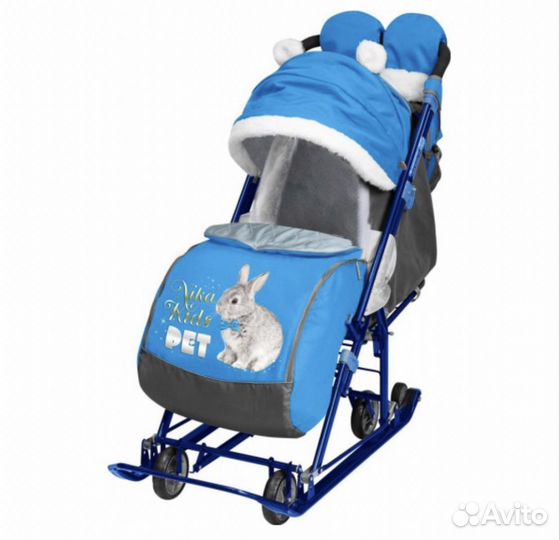Санки коляска ника 2-7