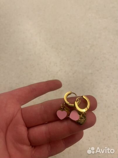 Серьги под tiffany