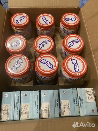 Баночки и соки с 4м