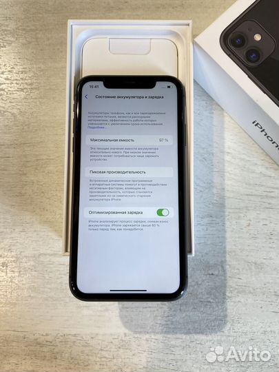 iPhone 11 128gb акб97