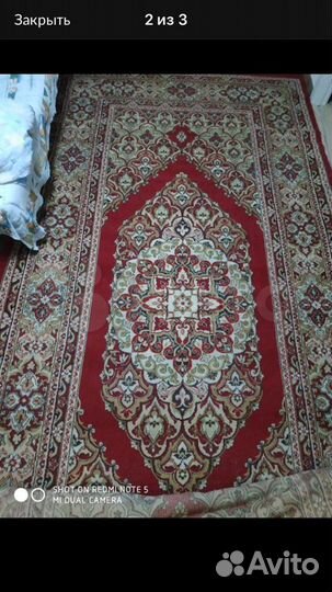 Ковер натуральная шерсть